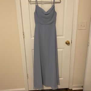 Azazie Dusty Blue Bridesmaid Dress